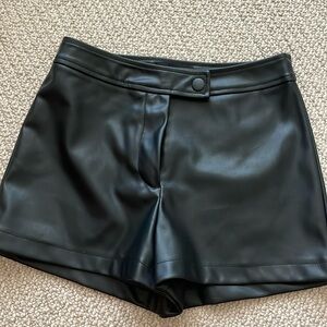 Leather short